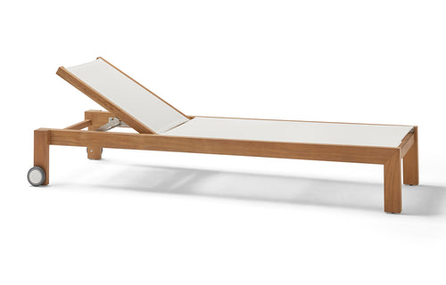Bay Chaise by Point - Teak.