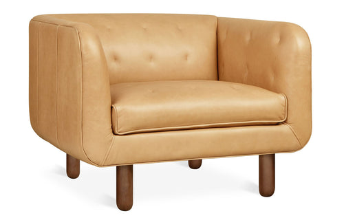 Beaconsfield Chair by Gus Modern - Canyon Whiskey Leather.