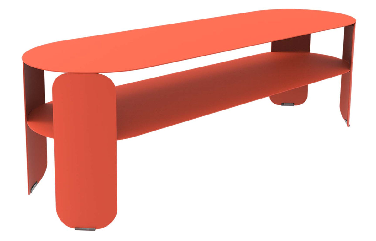 BeBop Low Console Table by Fermob - Capucine.