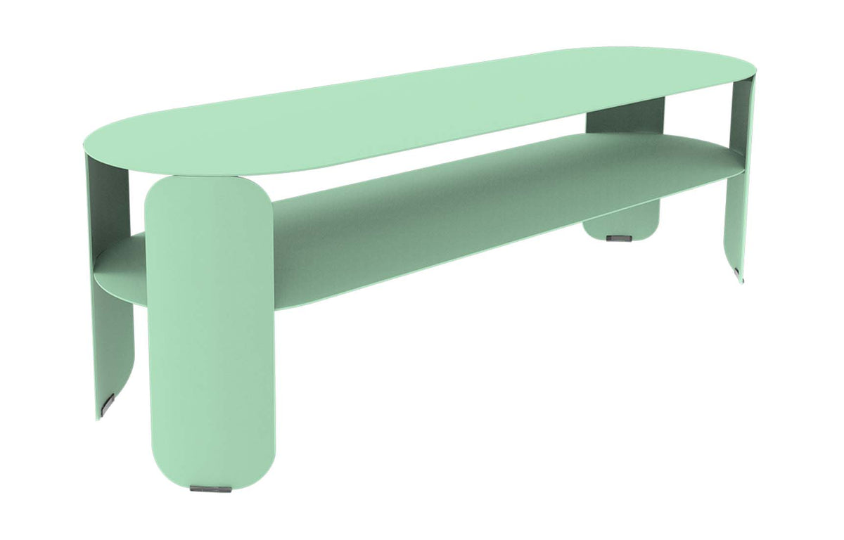 BeBop Low Console Table by Fermob - Opaline Green.