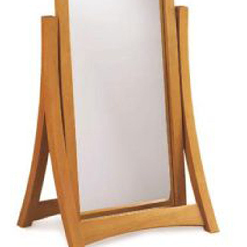 Berkeley Mirror by Copeland Furniture, showing closeup view of berkeley mirror.