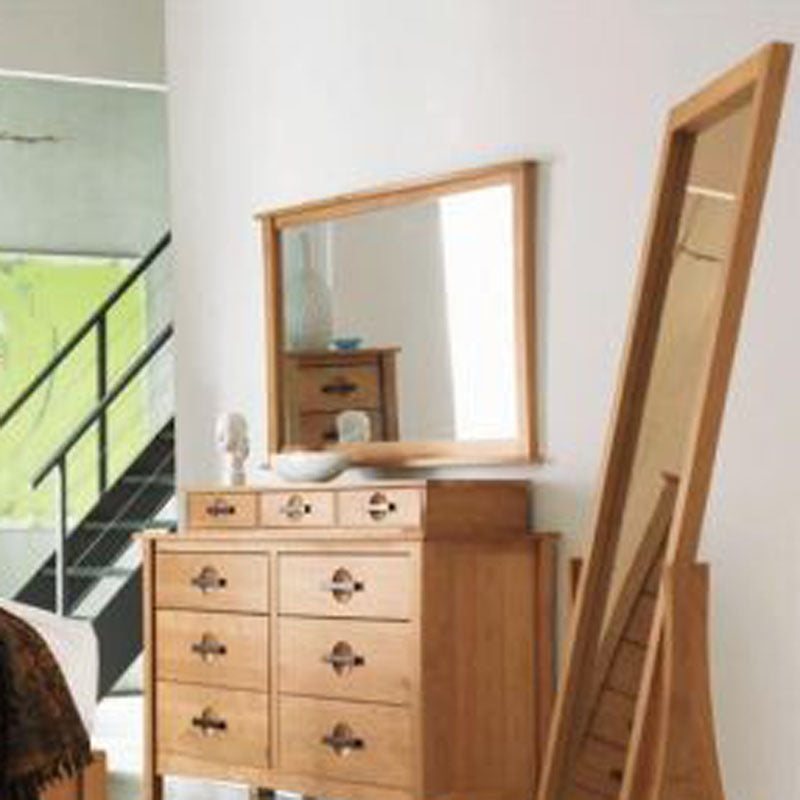 Berkeley Mirror by Copeland Furniture, showing berkeley mirror in live shot.