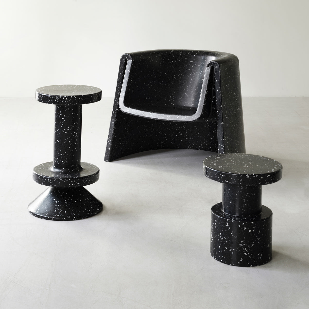 Bit Barstool by Normann Copenhagen, showing bit barstool in live shot.