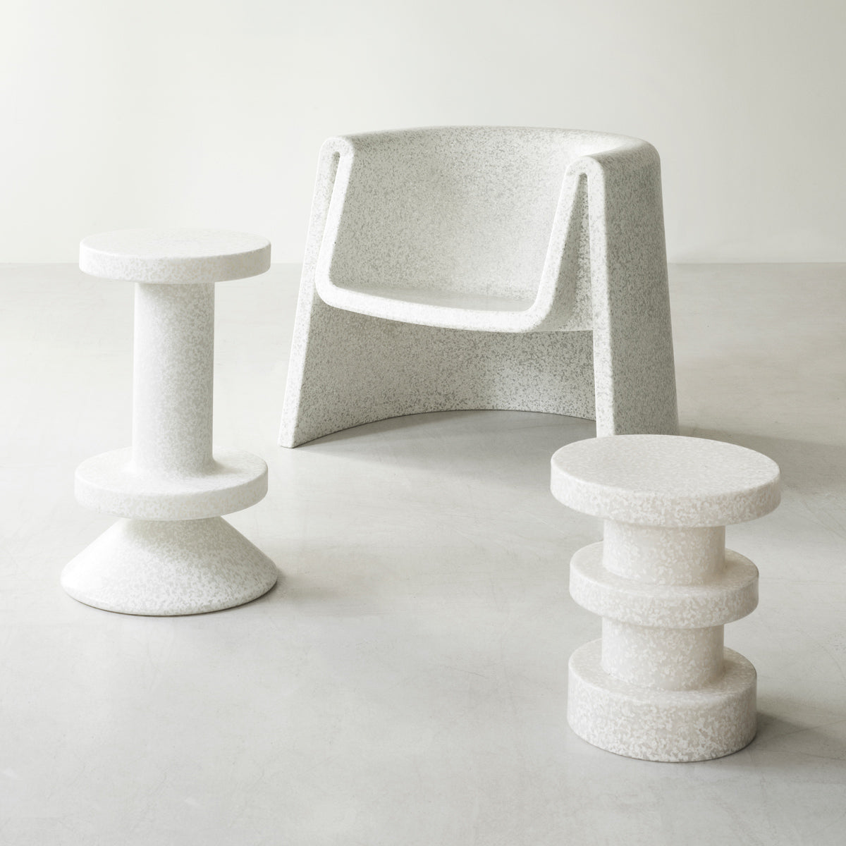 Bit Barstool by Normann Copenhagen, showing bit barstool in live shot.