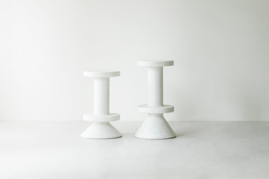 Bit Barstool by Normann Copenhagen, showing bit barstools in live shot.