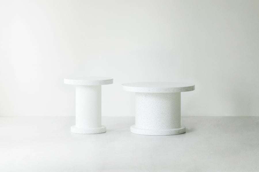 Bit Coffee Table by Normann Copenhagen, showing bit coffee table in live shot.
