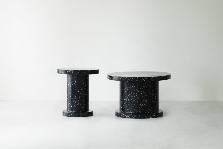 Bit Side Table by Normann Copenhagen, showing bit side table in live shot.