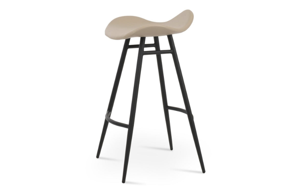 Falcon Galata Stool by SohoConcept - Black Powder, Wheat PPM-S.