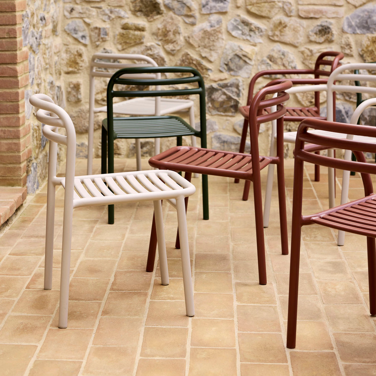 Bliss Chairby Cane-Line, showing bliss chair in live shot.