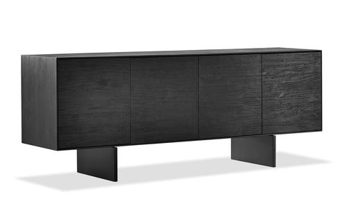 Block Sideboard by Mobital, showing angle view of block sideboard.