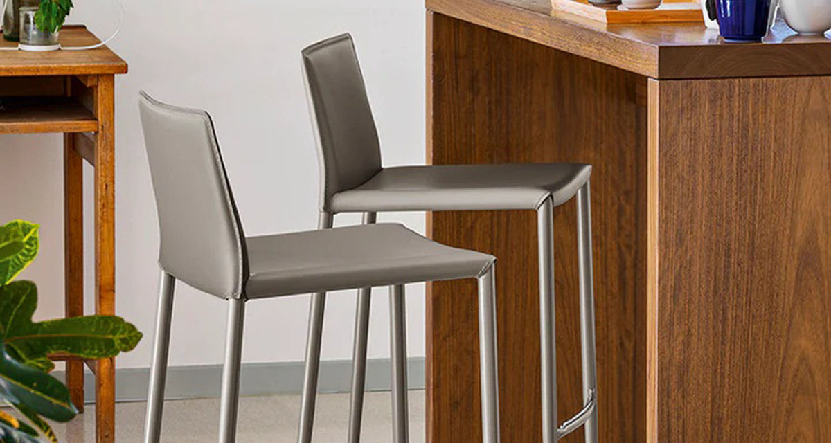 Boheme Stool by Connubia, showing boheme stool in live shot.