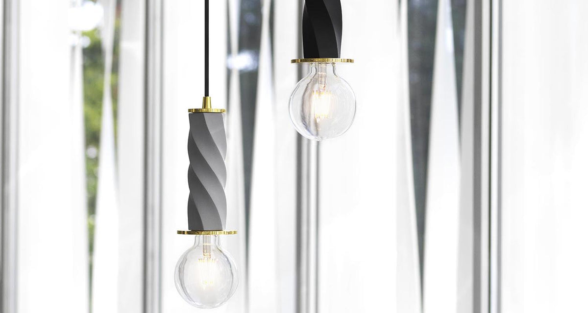 Bon Lamp by Normann Copenhagen, showing bon lamp in live shot.