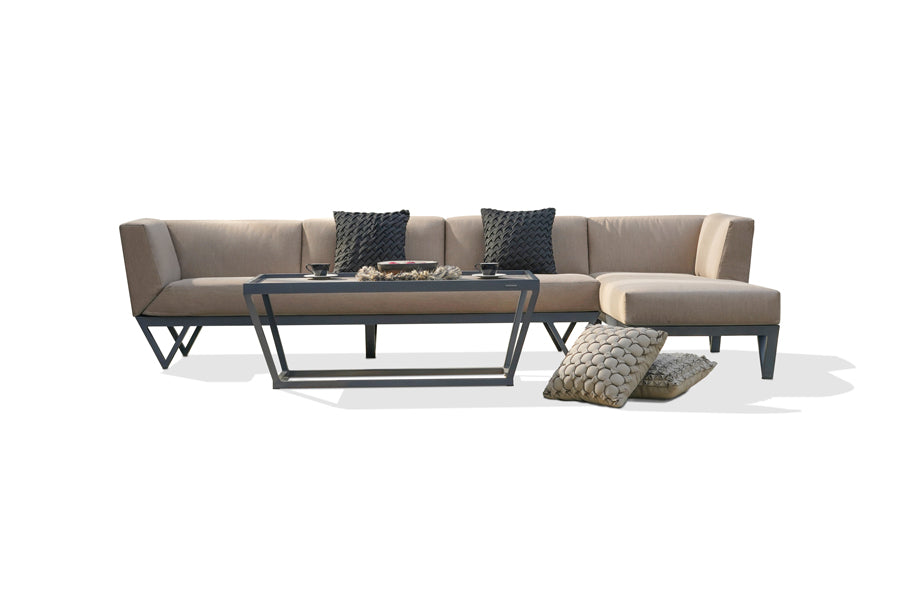 Bondi Belle Configuration 6 by Mamagreen, showing bondi belle configuration 6 in coco agora waterproof cushion.