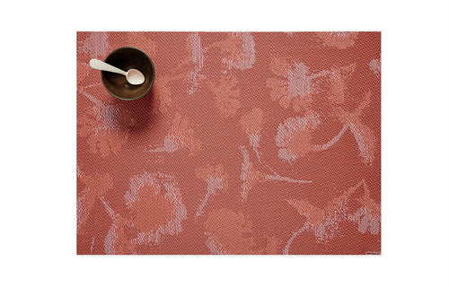 Botanic Placemat by Chilewich - Rectangle Placemat, Madder Botanic Weave.