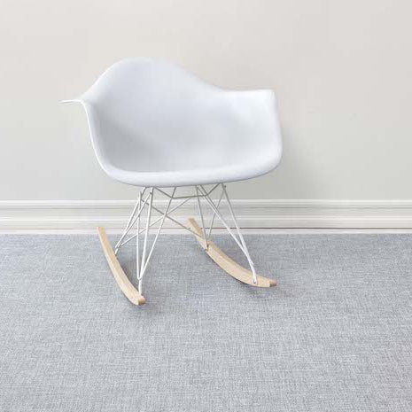 Boucle Large Rug by Chilewich, showing closeup view of boucle large rug in live shot.