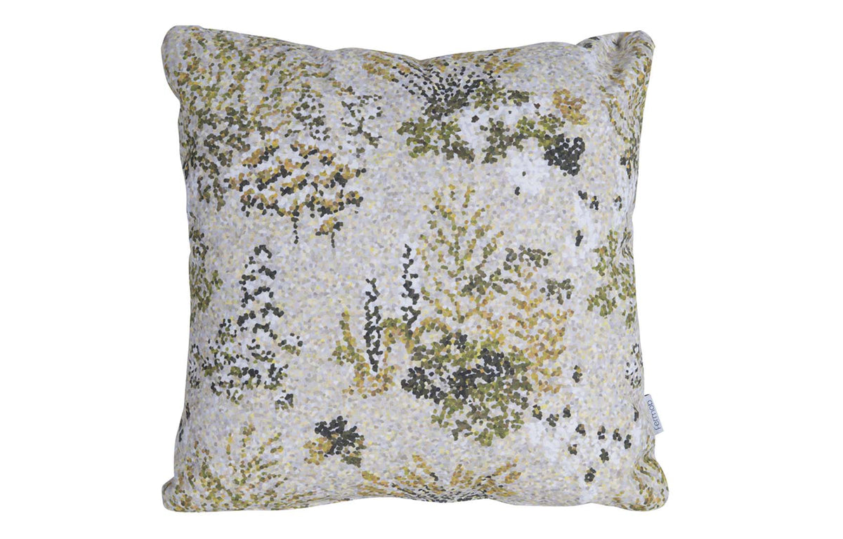 Bouquet Sauvage Pixels Outdoor Cushion by Fermob - Gingerbread.