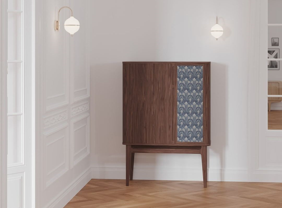 BPS Highboard No. 220 by Bernh. Pedersen & Son, showing bsp highboard no. 220 in live shot.