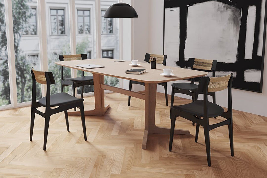 BPS Holmen Table No. 201 by Bernh. Pedersen & Son, showing bsp holmen table no. 201 in live shot.
