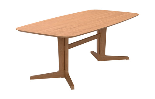 BPS Holmen Table No. 201 by Bernh. Pedersen & Son - Solid Oak, None.