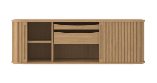 BPS Wall Cabinet No. 230 by Bernh. Pedersen & Son, showing front view of bps wall cabinet no. 230.