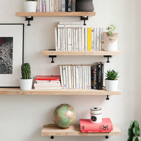 Bracket Wall Shelf by TipToe, showing bracket wall shelves in live shot.