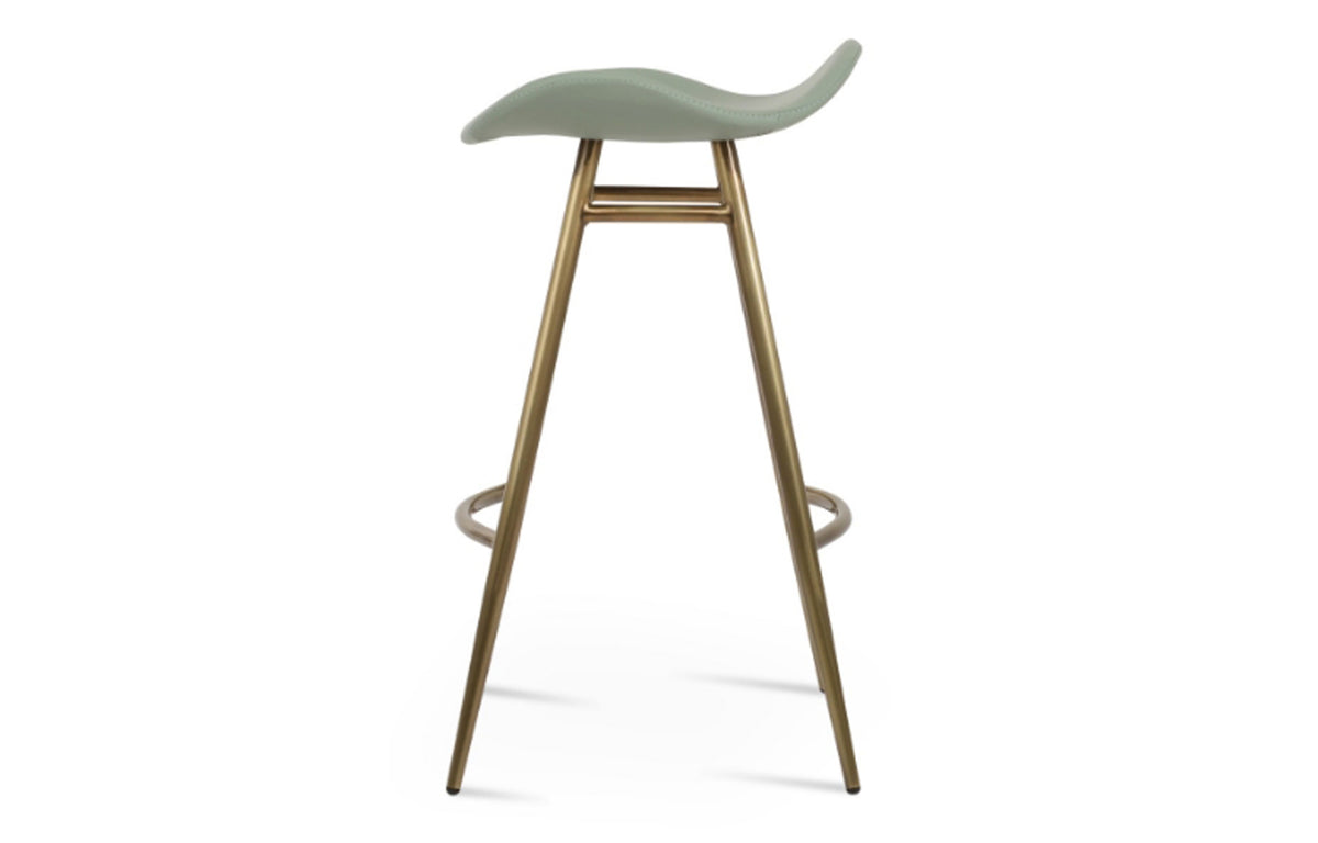 Falcon Galata Stool by SohoConcept - Brass, Mint PPM-S.