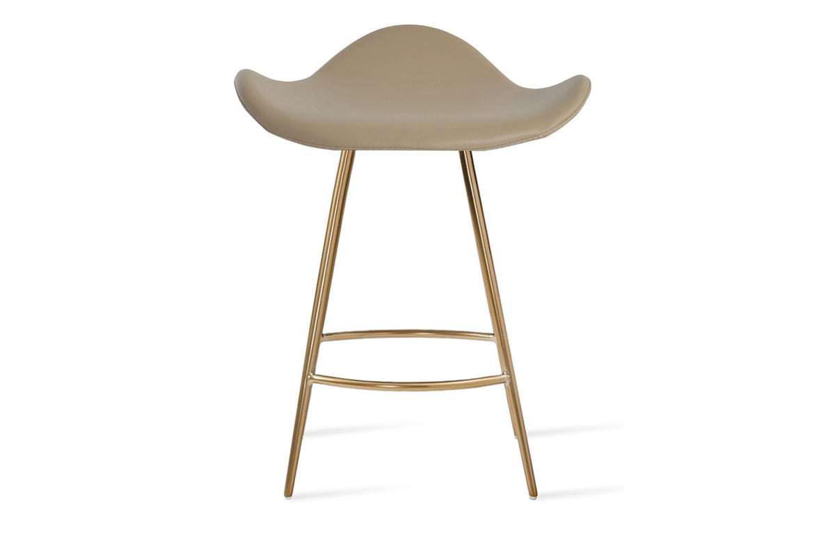 Falcon Galata Stool by SohoConcept - Brass, Wheat PPM-S.
