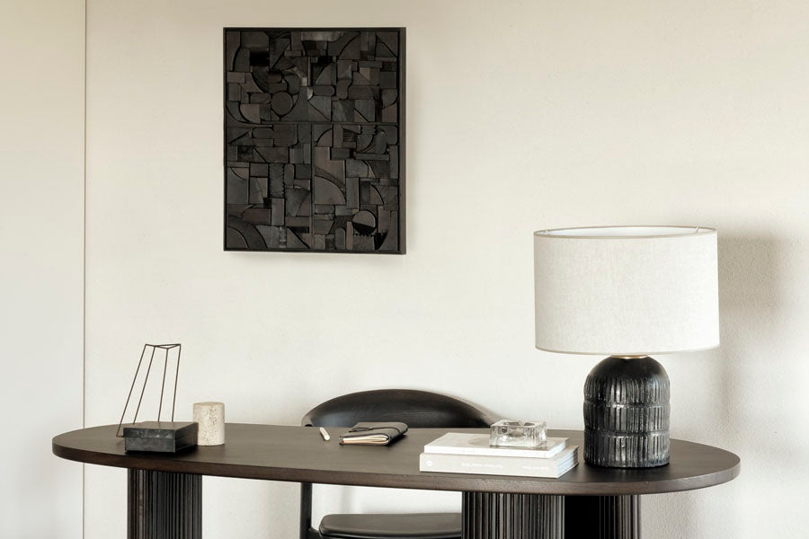 Bricks Wall Art by Ethnicraft, showing bricks wall art in live shot.