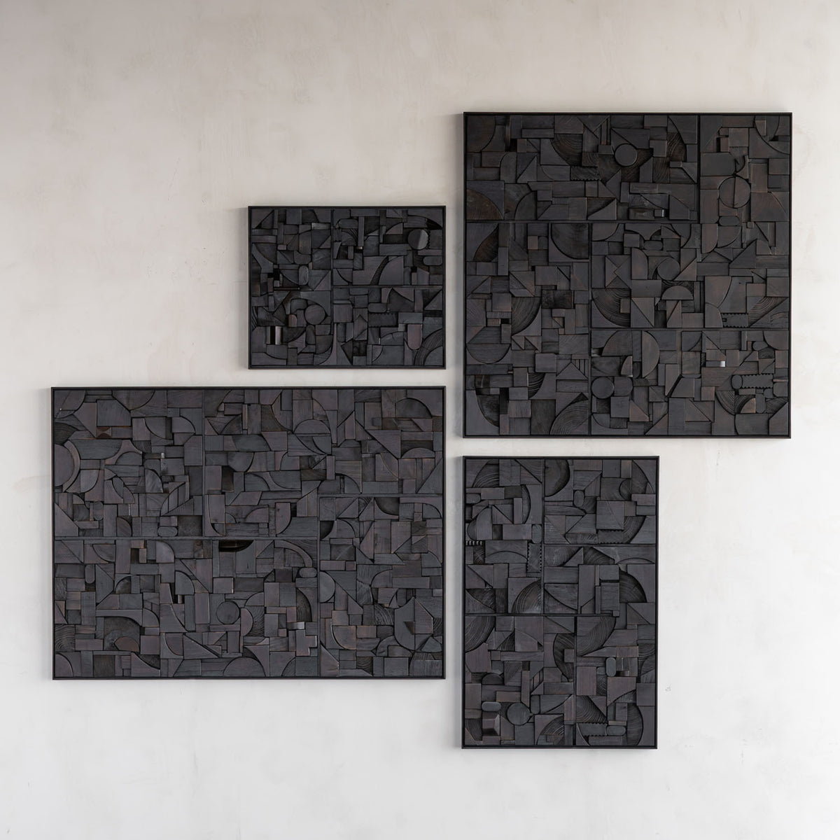 Bricks Wall Art by Ethnicraft, showing bricks wall art in live shot.