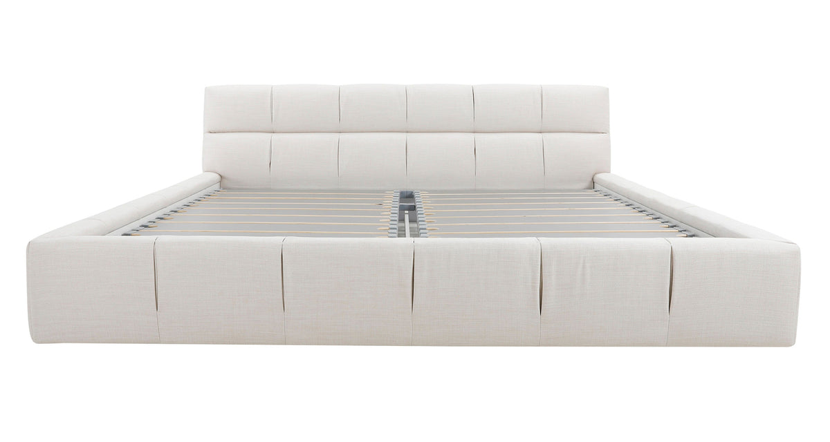Bubble Storage Bed by Mobital, showing front view of bubble storage bed.
