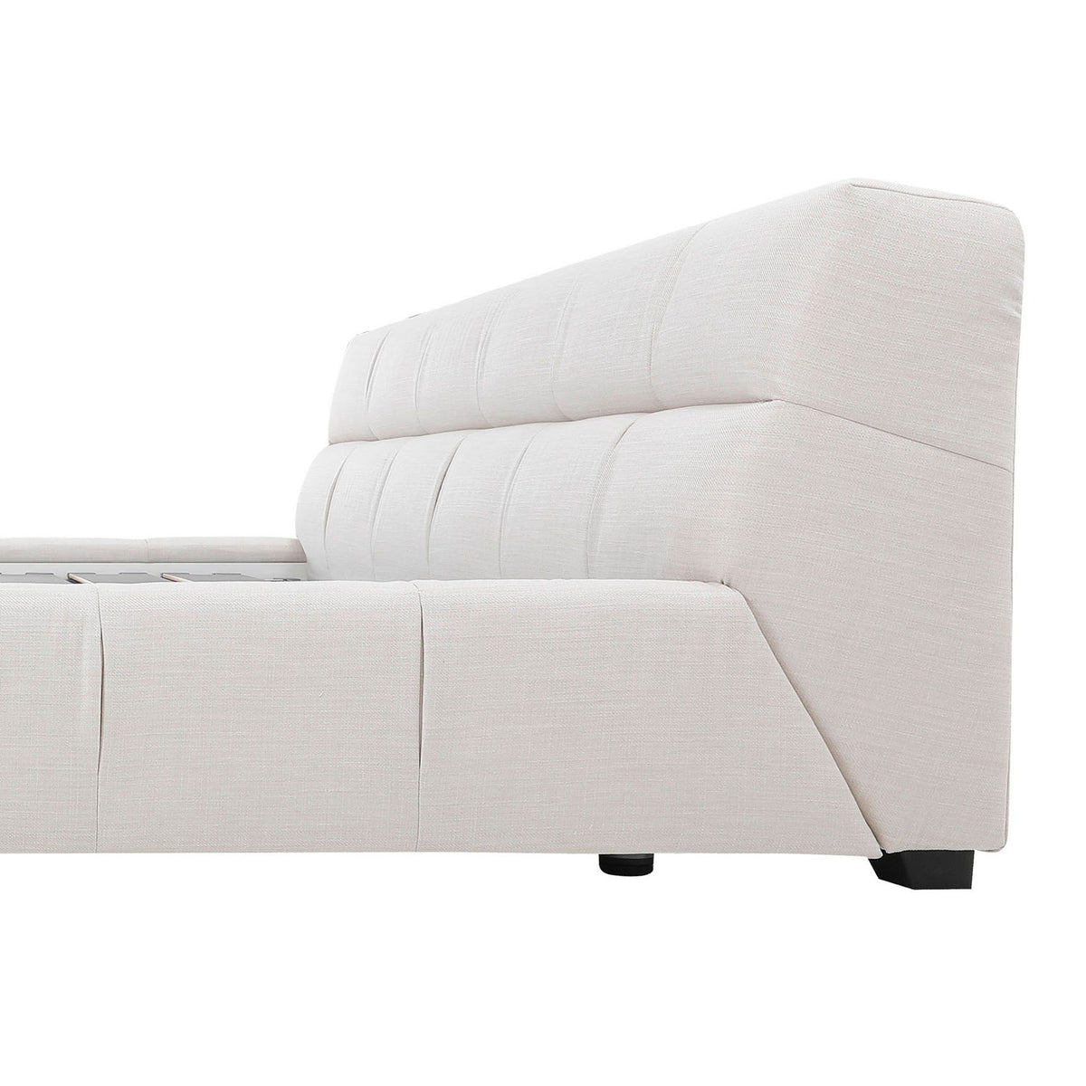 Bubble Storage Bed by Mobital, showing closeup view of bubble storage bed.