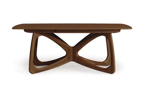 Butterfly Extension Dining Table by Copeland Furniture - Natural Walnut.