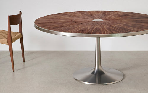 Cadovius 630 Dining Table by DK3, showing cadovius 630 dining table in live shot.