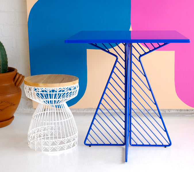 Cafe Table by Bend, showing cafe table in live shot.