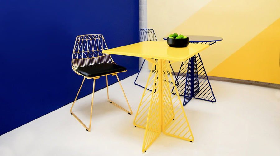 Cafe Table by Bend, showing cafe tables in live shot.