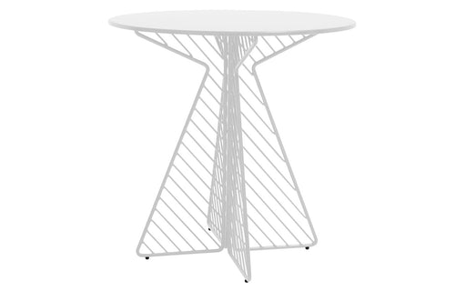 Cafe Table by Bend - Round, White.