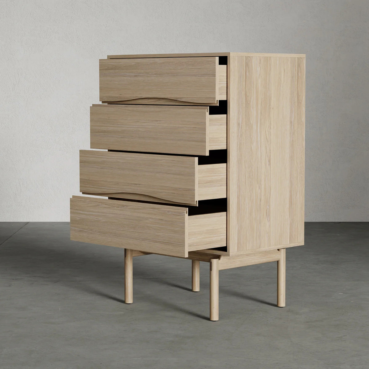 Calder Chest by Viesso, showing calder chest in live shot.