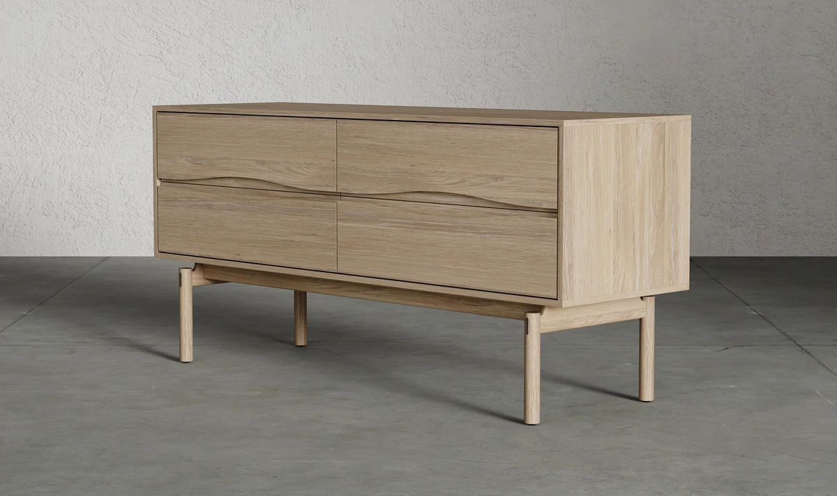 Calder Double Dresser by Viesso, showing calder double dresser in live shot.