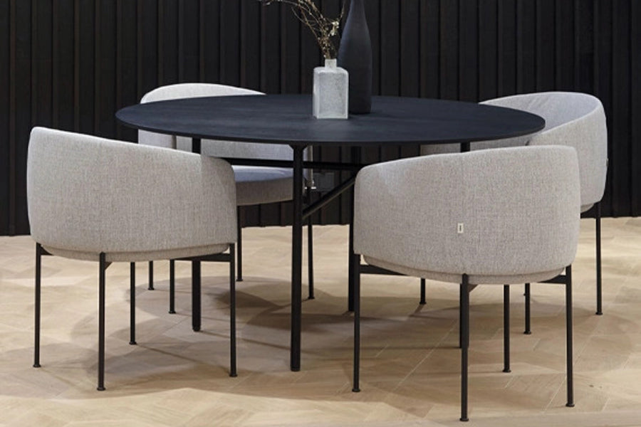 Camarosa Chair by Kollektiff, showing camarosa chairs in live shot.