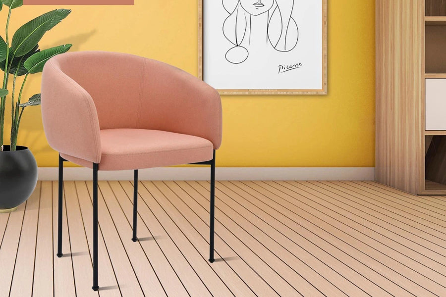 Camarosa Chair by Kollektiff, showing camarosa chair in live shot.