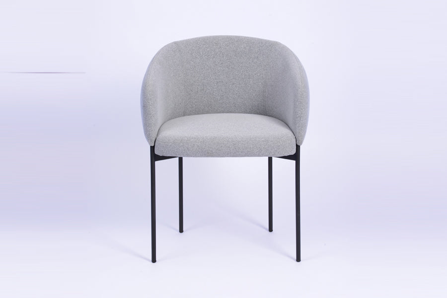 Camarosa Chair by Kollektiff, showing camarosa chair in live shot.