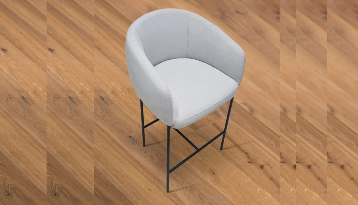Camarosa Counter Stool by Kollektiff, showing camarosa counter stool in live shot.