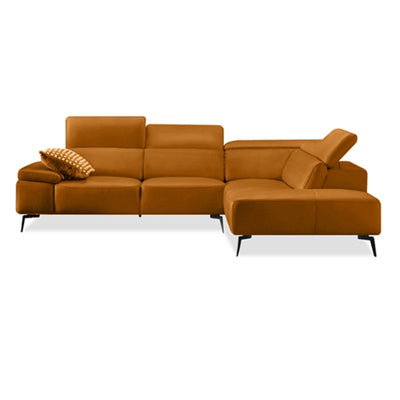 Camello Sectional Sofa by Mobital, showing front view of camello sectional sofa.