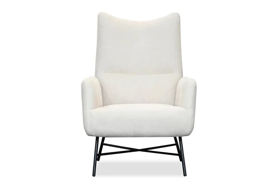 Caraway Lounge Chair by Mobital, showing front view of caraway lounge chair.