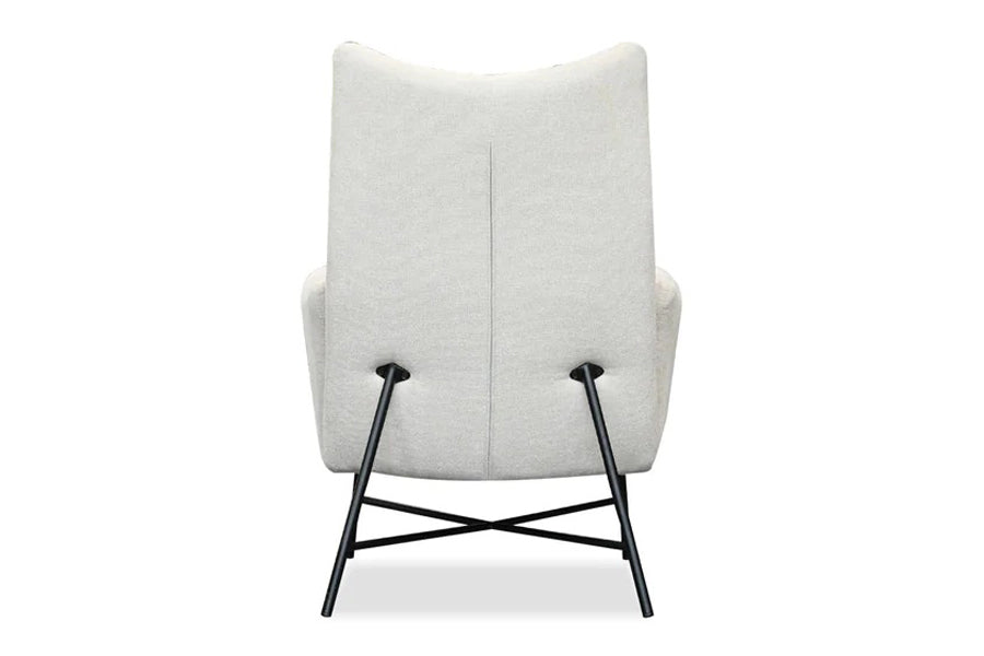 Caraway Lounge Chair by Mobital, showing back view of caraway lounge chair.
