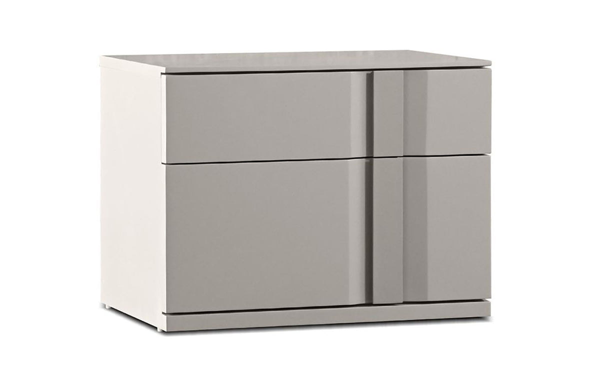 Carbon Night Table by Mobital - Stone Matte, RSF. 