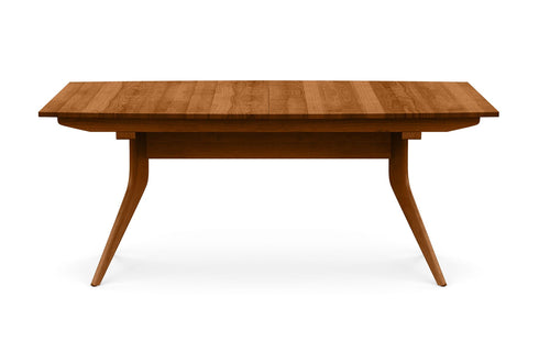 Catalina Trestle Extensions Table by Copeland Furniture - Natural Cherry.