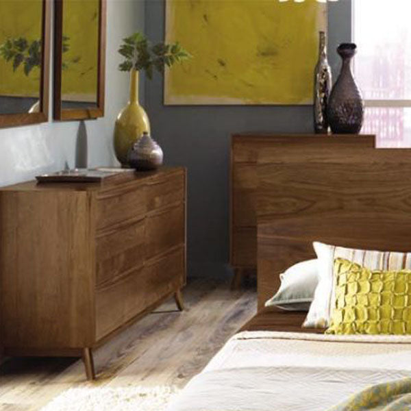 Catalina Wall Mirror by Copeland Furniture, showing catalina wall mirror in live shot.