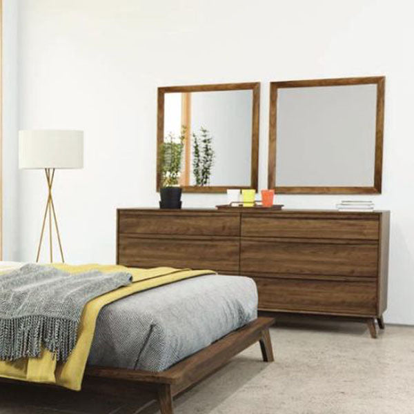 Catalina Wall Mirror by Copeland Furniture, showing catalina wall mirror in live shot.