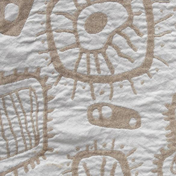 Cellma Bedding Collection by Area, showing closeup view of cellima bedding collection in live shot.